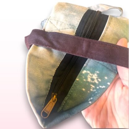 Butterfly Print Zip Up Tote Bag - Image 2