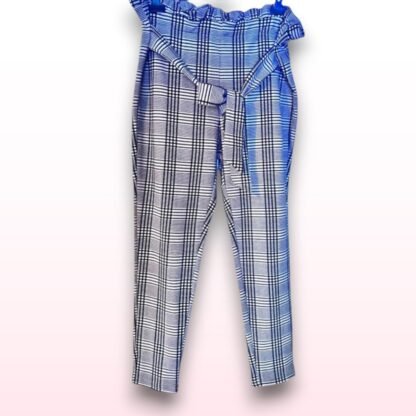 Checked Belted Trousers - XXL - Image 3