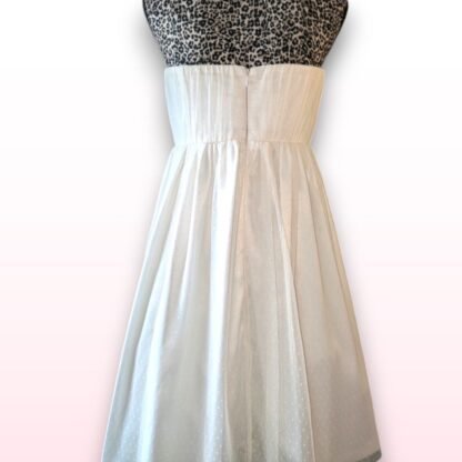 Cream Strapless Dress - UK 12 - Image 3
