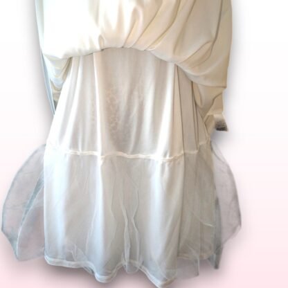 Cream Strapless Dress - UK 12 - Image 5