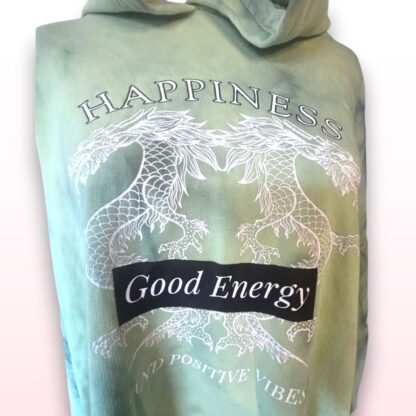 Positivity Tie-Dye Hoodie - Size L - Image 2