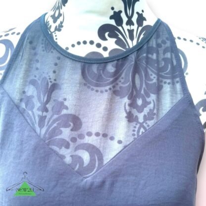 Sheer Layered Slip Dress - UK 12 - Image 3