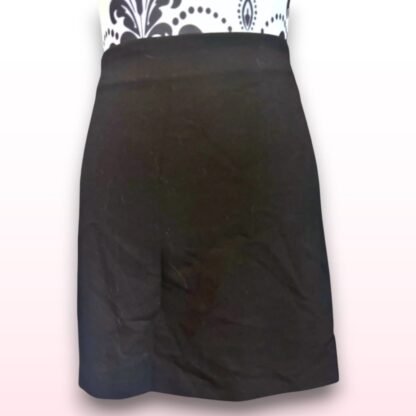Black Mini Work Skirt - UK 12