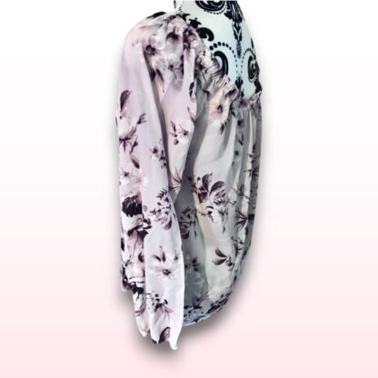 Floral Off Shoulder Blouse - UK 16 - Image 2