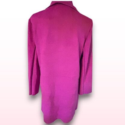 Fuchsia Pink 3/4 Jacket - UK 10 - Image 3