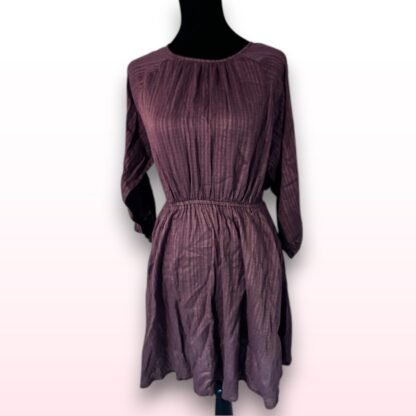 Chocolate Tie Back Dress Primark - Size S