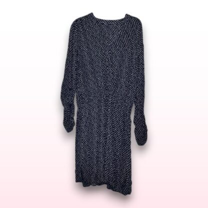 Black Patterned Dress F&F - Size 20