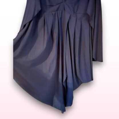 Navy Draped Flowy Dress – 1XL - Image 2