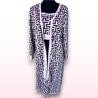 Pink 2-Piece Trouser Set – Size XL - Image 2
