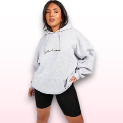 Grey Woman Hoodie - Size M