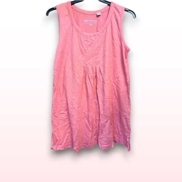 Coral Sleeveless Vest Top - Size M