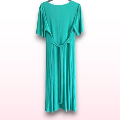 Green Embellished Occasion Maxi Dress – Size 22 - Image 2