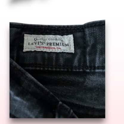 Levis Super Skinny Black Jeans - EU 29 (UK 10) - Image 4