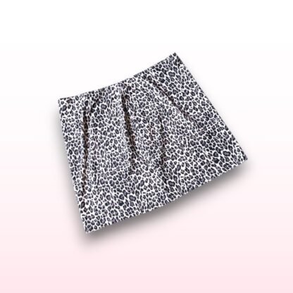 M&S Leopard Print Jersey Mini Skirt – Size 22 - Image 2