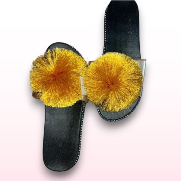 Pom Pom Strap Sliders - Various Colours/Sizes - Image 7