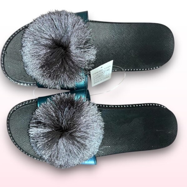 Pom Pom Strap Sliders - Various Colours/Sizes - Image 9