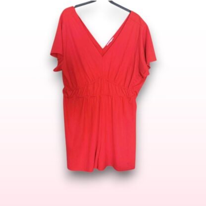 Red Playsuit – Size 2XL (UK 22-24)