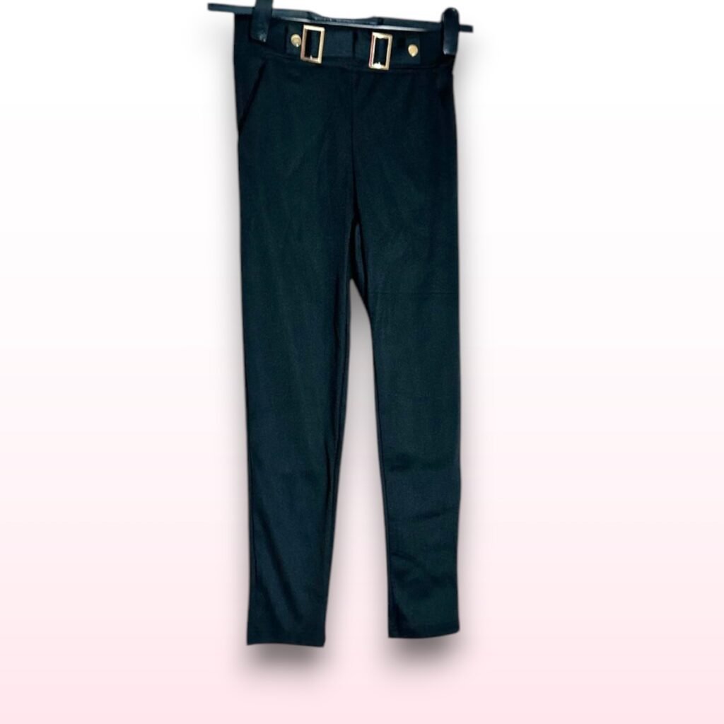 Smart Black Trousers - Size S