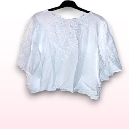 White Crop Top - UK 16