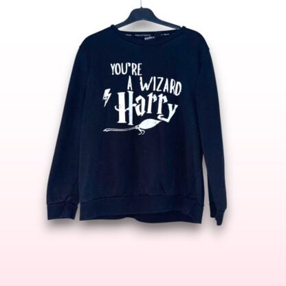 You're a Wizard, Harry" Harry Potter Sweatshirt - Size L