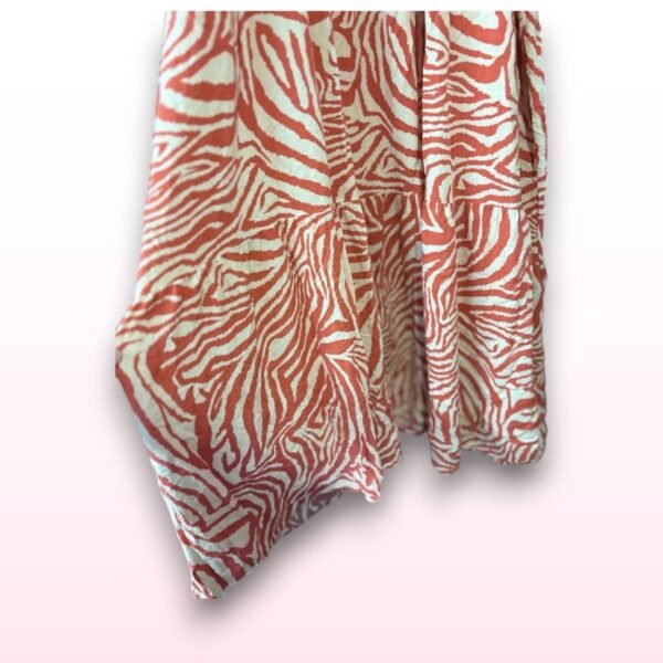 Zebra Print Strappy Midi Sundress - UK 22 - Image 4