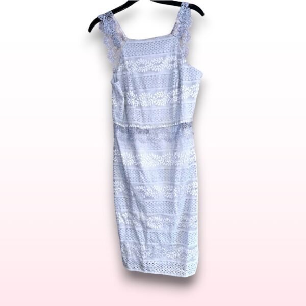 Baby Blue Lace Dress - UK 10