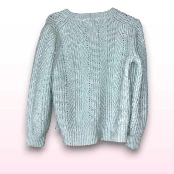 Baby Blue Sequin Jumper - Size L - Image 2