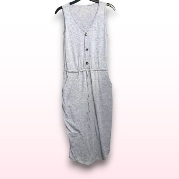 Casual Sleeveless Dress - Size S