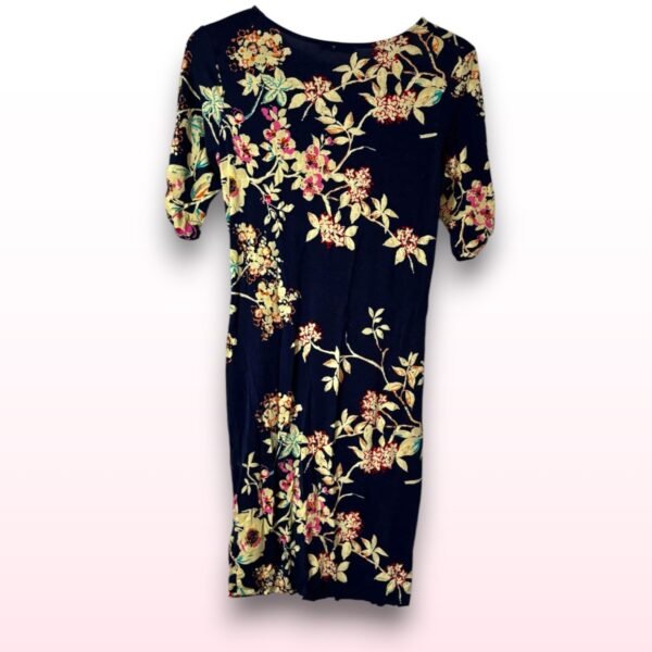 Floral Bodycon Dress - Size L - Image 2