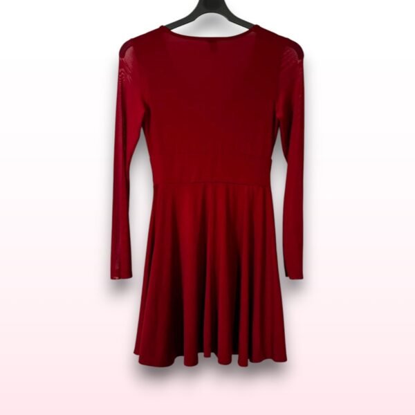 Long Sleeve Skater Dress - Size S - Image 3