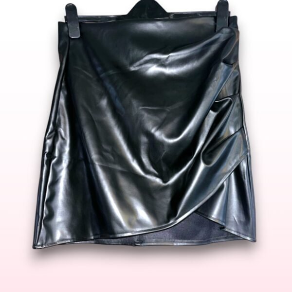 Mini Wrap Style Skirt - Size Large - Image 2