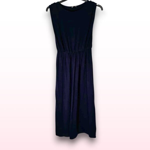 Navy Blue Sleeveless Dress - Size S