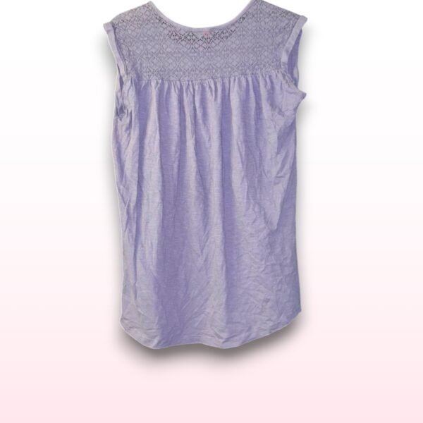 Sleeveless Lace Top - UK 18 - Image 2