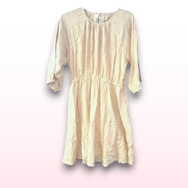 Beige Lightweight Summer Dress