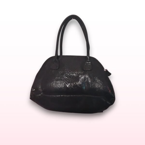 Black Glitter Evening Handbag - Image 2