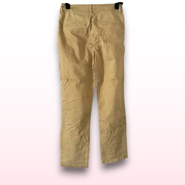 Khaki Camel Chino Trousers – Size 10 - Image 2