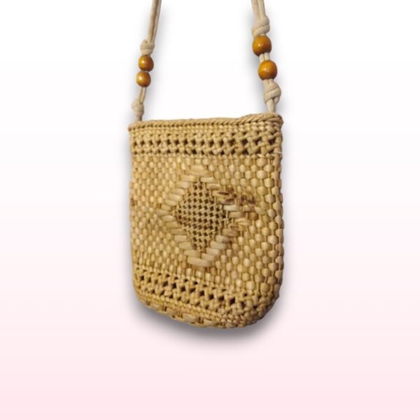 Macrame Crochet Shoulder Bag - Image 2