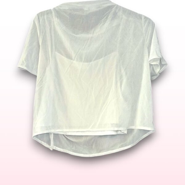 Off-White Layered Chiffon Style Top – Size XL - Image 2
