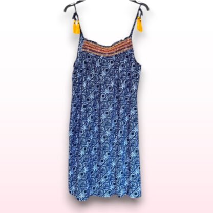 Blue Tassel Strap Sundress – Size 22