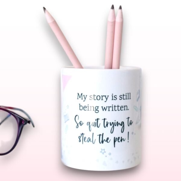Ceramic Pen / Pencil Holder – Quoted Design