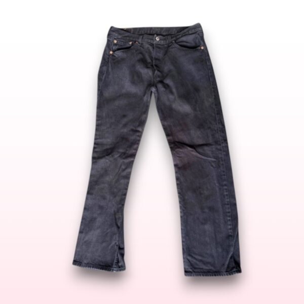 Levi’s 501 Men’s Jeans – Black (W34 L30) - Image 2