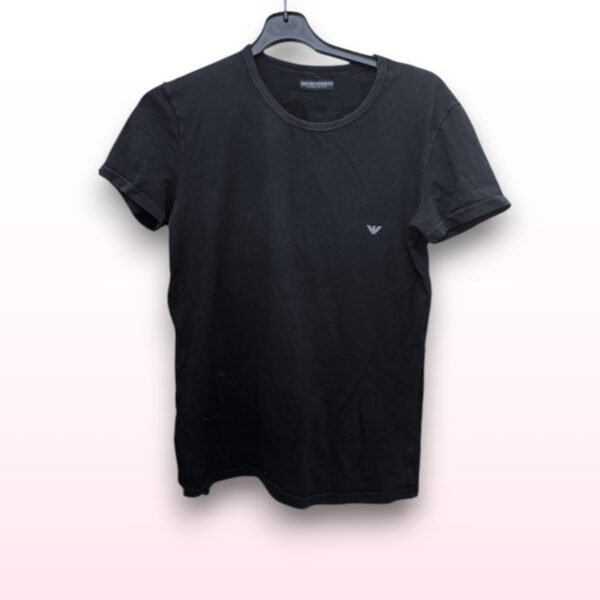 Mens Emporio Armani Pyjama T-Shirt – Black (Medium)