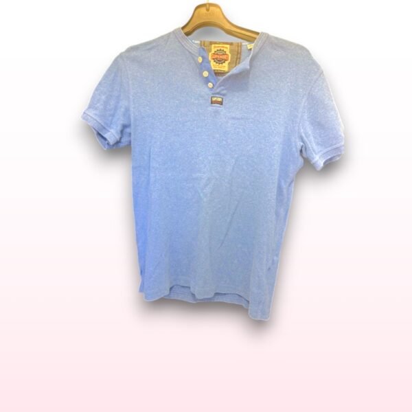 Mens Superdry T-Shirt – Blue (Medium)
