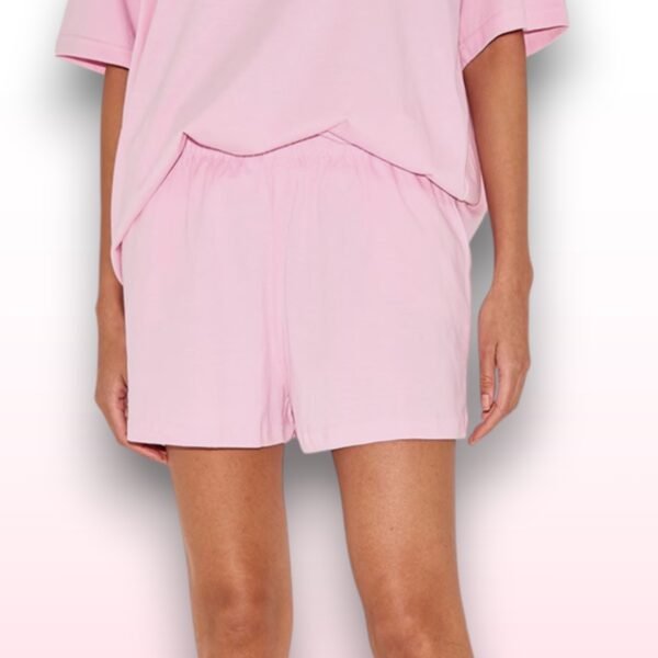 Pink Wide Leg Boxy Shorts – Size 8