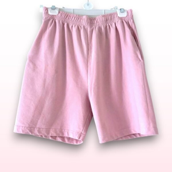 Pink Wide Leg Boxy Shorts – Size 8 - Image 2