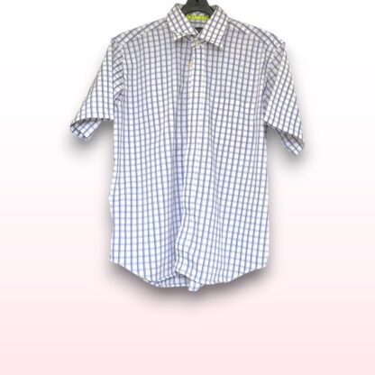 Ted Baker Short Sleeve Check Shirt – Size Small
