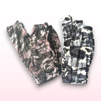 2-Pack Camo Print Leggings – Size M