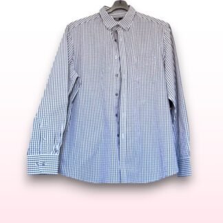 Checked Long Sleeve Shirt – Size Large