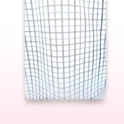Checked Short Sleeve Shirt – Size Large - Image 3