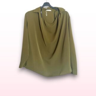 Collared Drape Blouse – Size 12